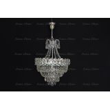 Люстра Натали, диаметр 400 мм, серебро, Люстры Гусь Хрустальный Люстра Натали, диаметр 400 мм, серебро, Люстры Гусь Хрустальный