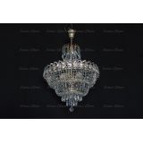 Люстра Натали, диаметр 400 мм, серебро, Люстры Гусь Хрустальный Люстра Натали, диаметр 400 мм, серебро, Люстры Гусь Хрустальный