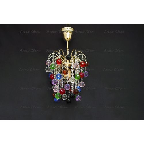 Люстра Зима - Шар Разноцветный в Химках Гусь Хрустальный