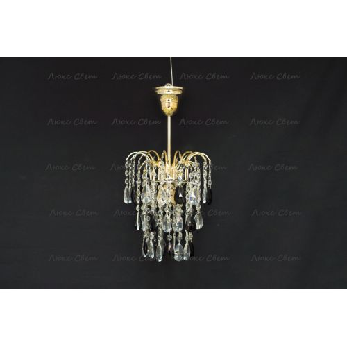 Люстра Зима журавлик черная в Химках Гусь Хрустальный