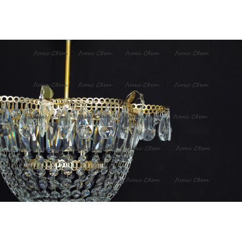 Люстра Ромашка Купол подвесная в Химках Гусь Хрустальный