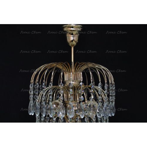 Люстра Хрустальные брызги журавлик в Химках Гусь Хрустальный