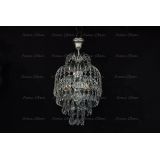 Люстра Хрустальные брызги с подвесом дубик в Химках Люстра Хрустальные брызги с подвесом дубик в Химках