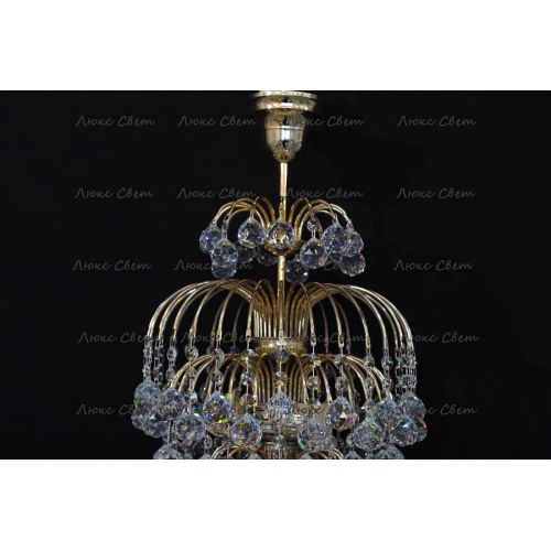 Люстра Хрустальные брызги с подвесом шар 30 мм в Химках Гусь Хрустальный