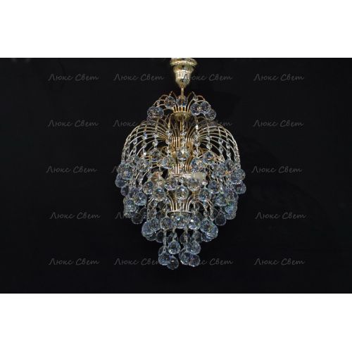 Люстра Хрустальные брызги с подвесом шар 30 мм в Химках Гусь Хрустальный