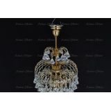 Люстра Хрустальные брызги с подвесом конус 40 мм в Химках Люстра Хрустальные брызги с подвесом конус 40 мм в Химках