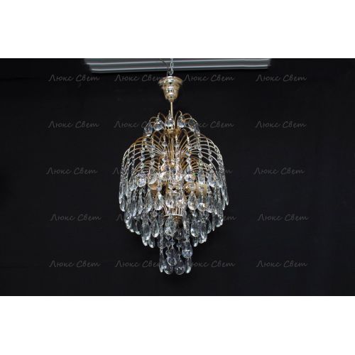 Люстра Хрустальные Брызги с подвесом журавлик в Химках Гусь Хрустальный