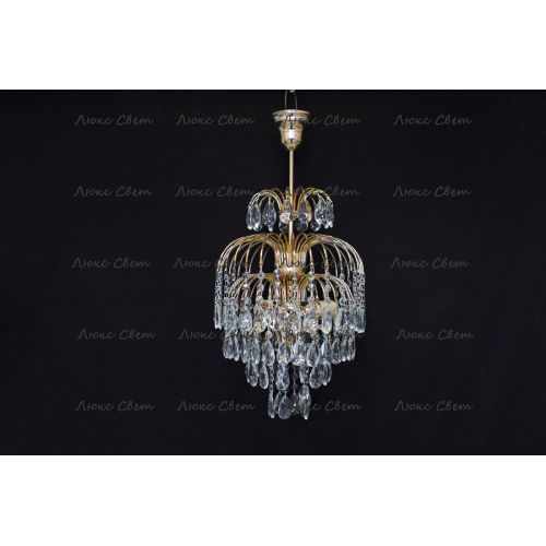 Люстра Хрустальные Брызги с подвесом журавлик в Химках Гусь Хрустальный