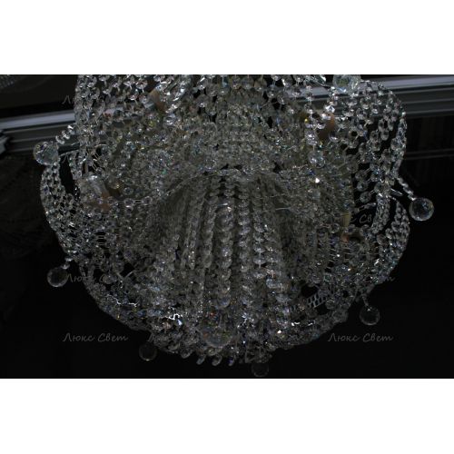 Люстра Ромашка Ольга шар 30 мм подвесная в Химках Гусь Хрустальный