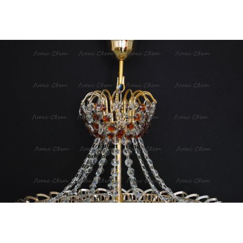 Люстра Натали Роза чайная в Химках Гусь Хрустальный
