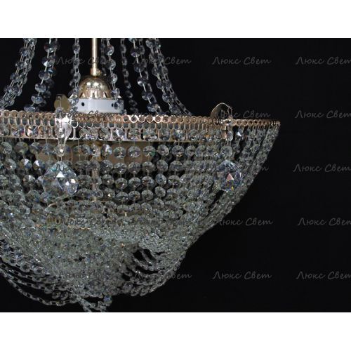 Люстра Ромашка Василиса № 1 с подвесом в Химках Гусь Хрустальный