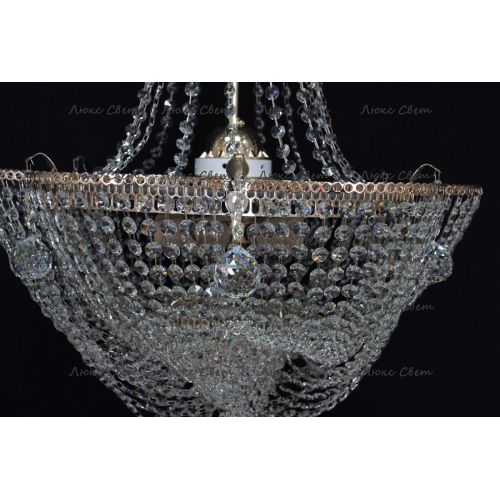 Люстра Ромашка Василиса № 1 с подвесом в Химках Гусь Хрустальный