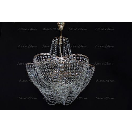 Люстра Ромашка Василиса № 1 с подвесом в Химках Гусь Хрустальный