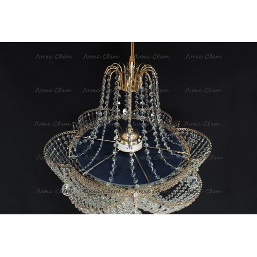 Люстра Ромашка Василиса № 1 с подвесом в Химках Гусь Хрустальный