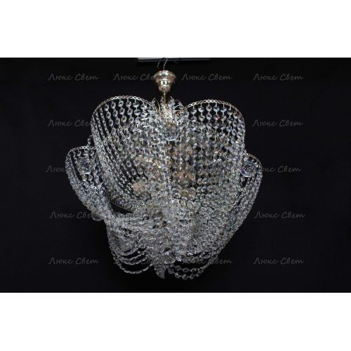 Люстра Ромашка Василиса № 1 с подвесом в Химках Гусь Хрустальный