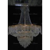 Люстра Лотос с подвесом диаметр 1000 мм высота1500 мм в Химках Люстра Лотос с подвесом диаметр 1000 мм высота1500 мм в Химках