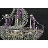 Люстра Корвет фиолетовый в Химках