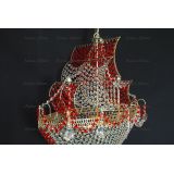 Люстра Корвет красный в Химках