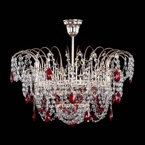 Люстра Агата № 2 - 4 лампы Красная в Химках Люстра Агата № 2 - 4 лампы Красная в Химках