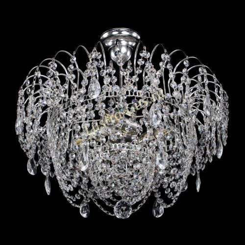 Люстра Агата № 2 - 4 лампы в Химках Гусь Хрустальный