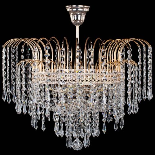 Люстра Агата №3 - 4 лампы в Химках Гусь Хрустальный