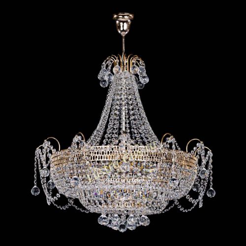 Люстра Агата большая в Химках Гусь Хрустальный