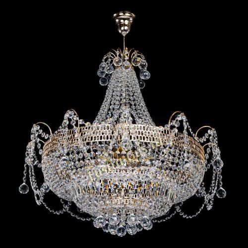 Люстра Агата большая в Химках Гусь Хрустальный