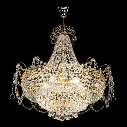 Люстра Агата большая в Химках Гусь Хрустальный