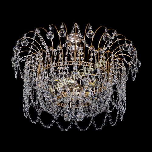 Люстра Агата с подвесом шар 30 в Химках Гусь Хрустальный