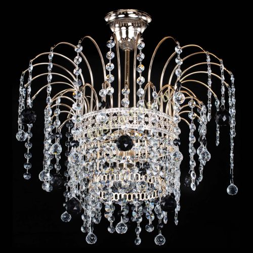 Люстра Агата Венеция №1 черная в Химках Гусь Хрустальный