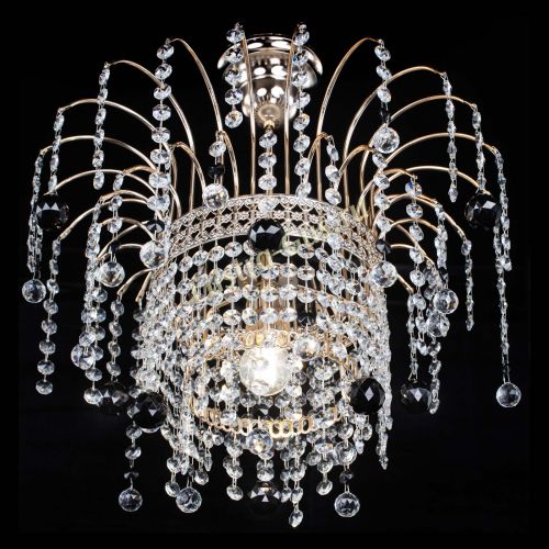 Люстра Агата Венеция №1 черная в Химках Гусь Хрустальный