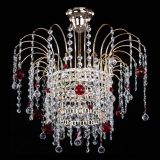 Люстра Агата Венеция №1 красная в Химках