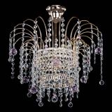 Люстра Агата Венеция №1 розовая в Химках