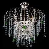 Люстра Агата Венеция №1 зеленая в Химках