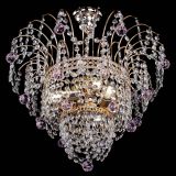 Люстра Агата Венеция №2 - 3 лампы розовая в Химках