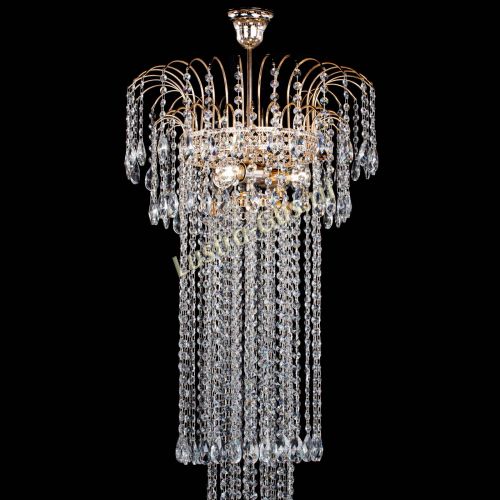 Люстра Агата Венеция №3 длинная в Химках Гусь Хрустальный