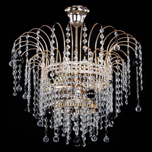 Люстра Агата Венеция №3 черная в Химках Гусь Хрустальный