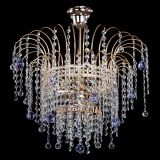 Люстра Агата Венеция №3 фиолетовая в Химках