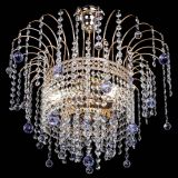 Люстра Агата Венеция №3 фиолетовая в Химках