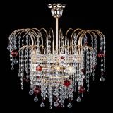 Люстра Агата Венеция №3 красная в Химках