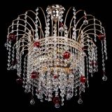 Люстра Агата Венеция №3 красная в Химках