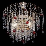 Люстра Агата Венеция №3 красная в Химках