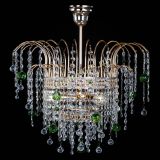Люстра Агата Венеция №3 зеленая в Химках