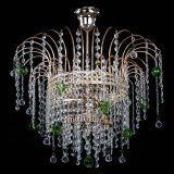 Люстра Агата Венеция №3 зеленая в Химках