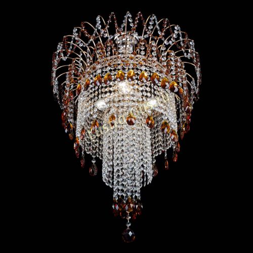 Люстра Агата Венеция №4 длинная Чайная в Химках Гусь Хрустальный