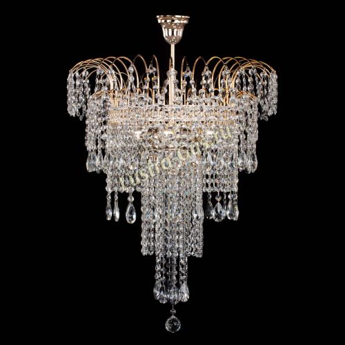 Люстра Агата Венеция №4 длинная в Химках Гусь Хрустальный