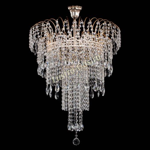 Люстра Агата Венеция №4 длинная в Химках Гусь Хрустальный