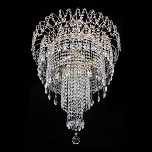 Люстра Агата Венеция №4 длинная в Химках Гусь Хрустальный