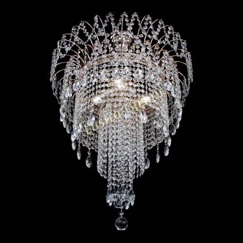 Люстра Агата Венеция №4 длинная в Химках Гусь Хрустальный