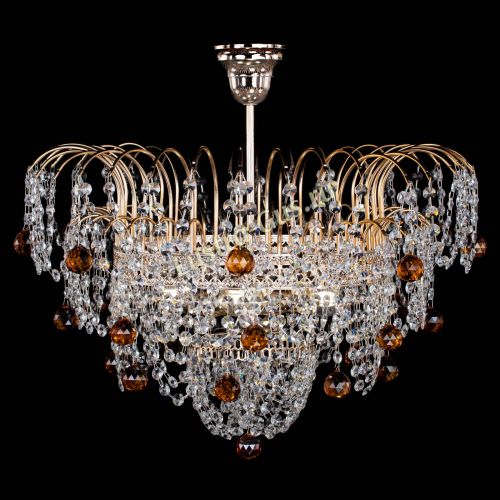 Люстра Агата Венеция №4 шар чайная в Химках Гусь Хрустальный